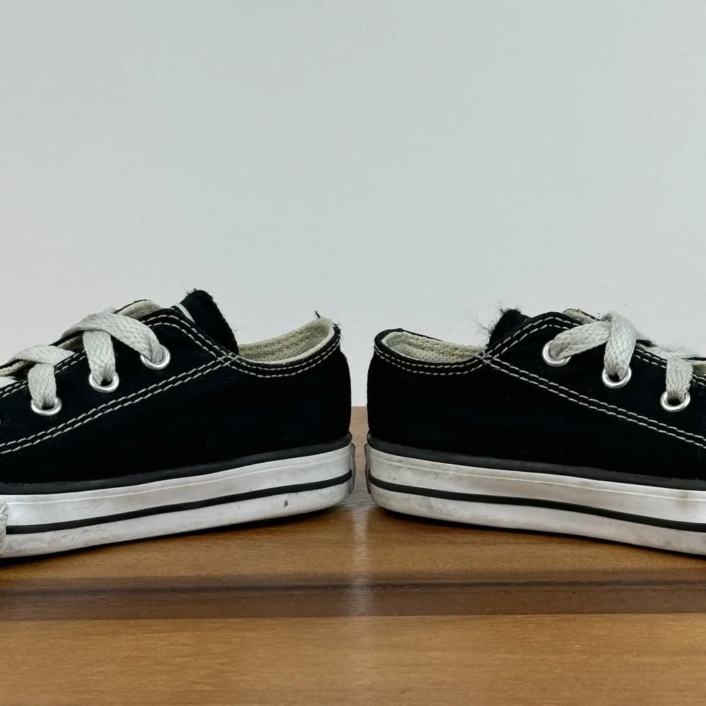 Little Kids Converse Chuck Taylor All Star Black Casual Low‎ Sneakers Size 8 C